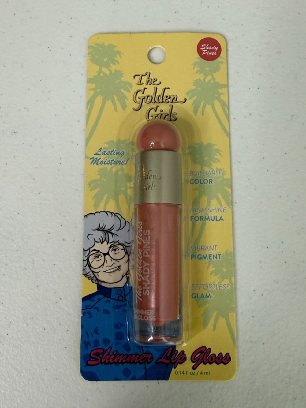 Golden Girls Sophia Shady Pines Shimmer Lip Gloss New